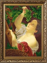 "Итальянский полдень" (К.Брюллов) Рисунок на ткани