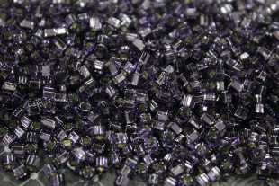 Бисер Япония "TOHO" CUBE 3 мм 5 г №0039 св.сиреневый