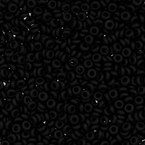 Бисер Япония "TOHO" 11/0 DEMI 5 г №0049F черный матовый